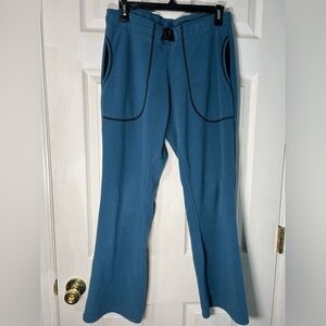 Melanzana Blue Fleece Pants, Women’s Small
